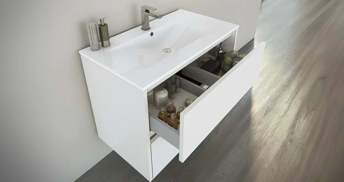 Venta Cuarzo color blanco para baño