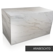 Arabescato cubierta de cuarzo