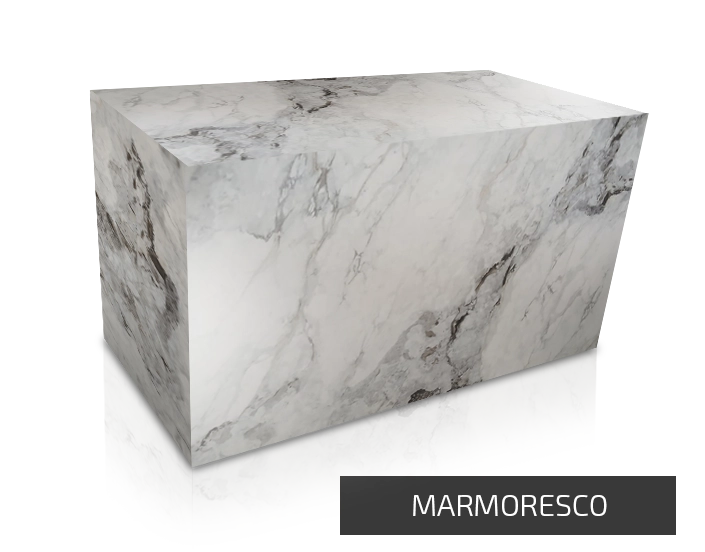 Cubierta de cuarzo modelo marmoresco